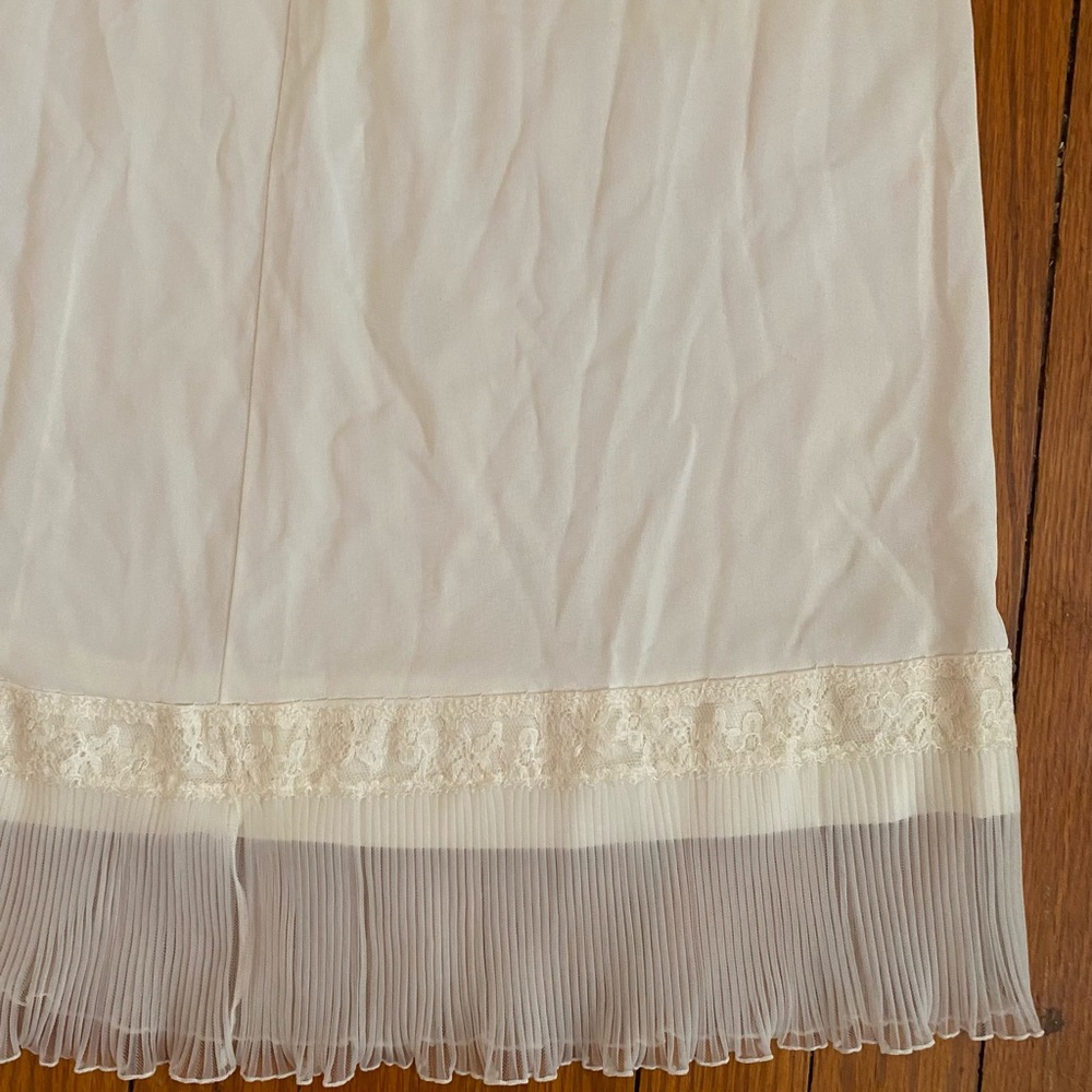 Vintage Satin Slip Skirt!